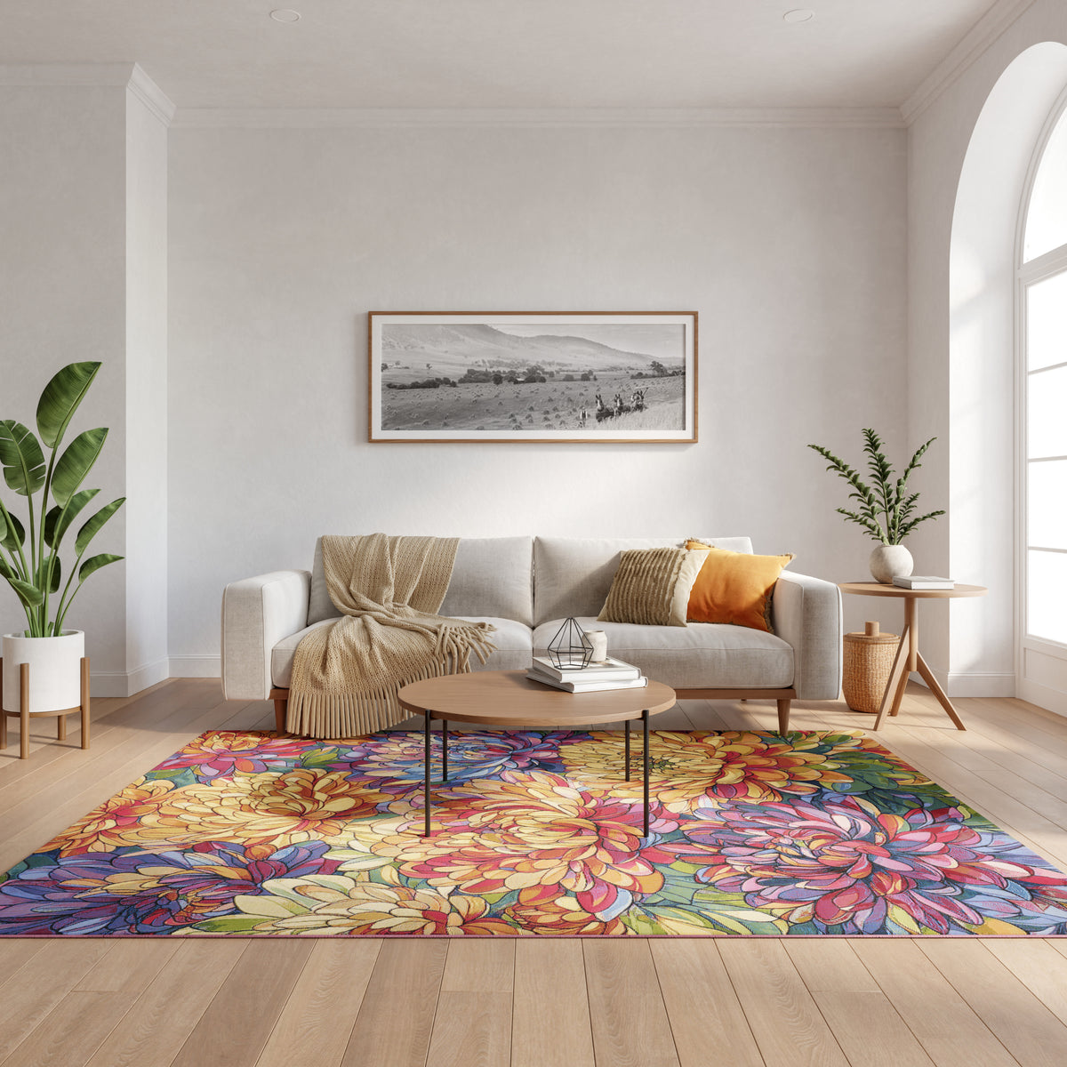 Color Splash CSP06 Multicolor Rug