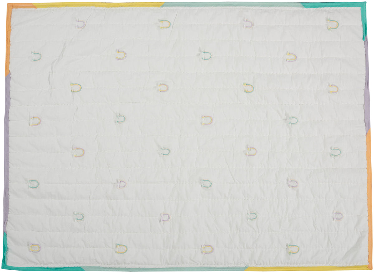 Plush Lines CR365 Multicolor 36" x 48" Quilt