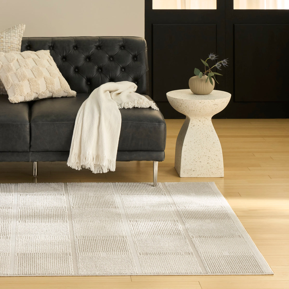 Nordic NRC09 Ivory Beige Rug