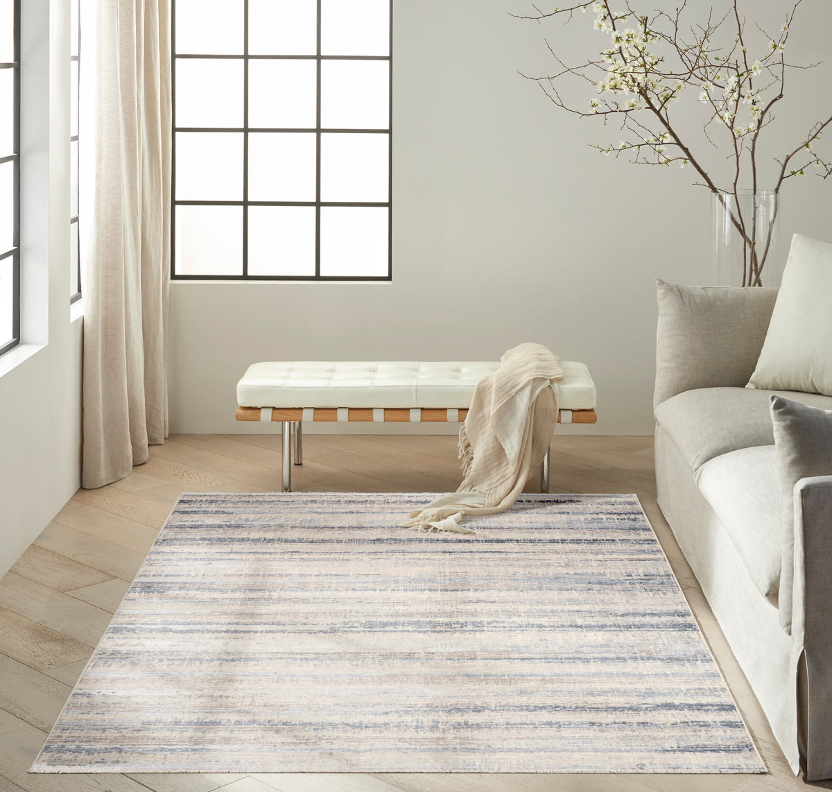CK089 Drift DRF03 Blue Rug
