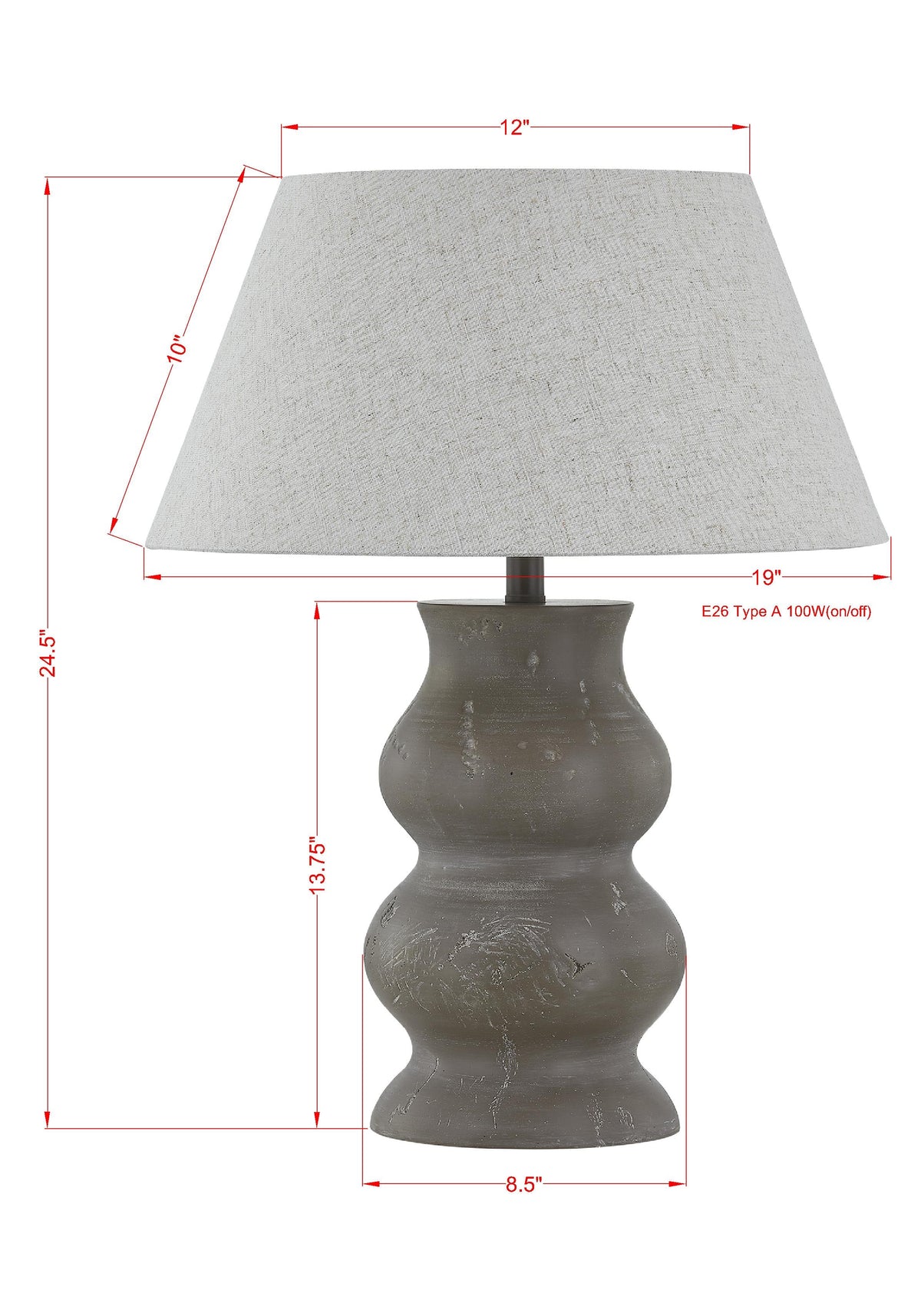 Drake Table Lamp