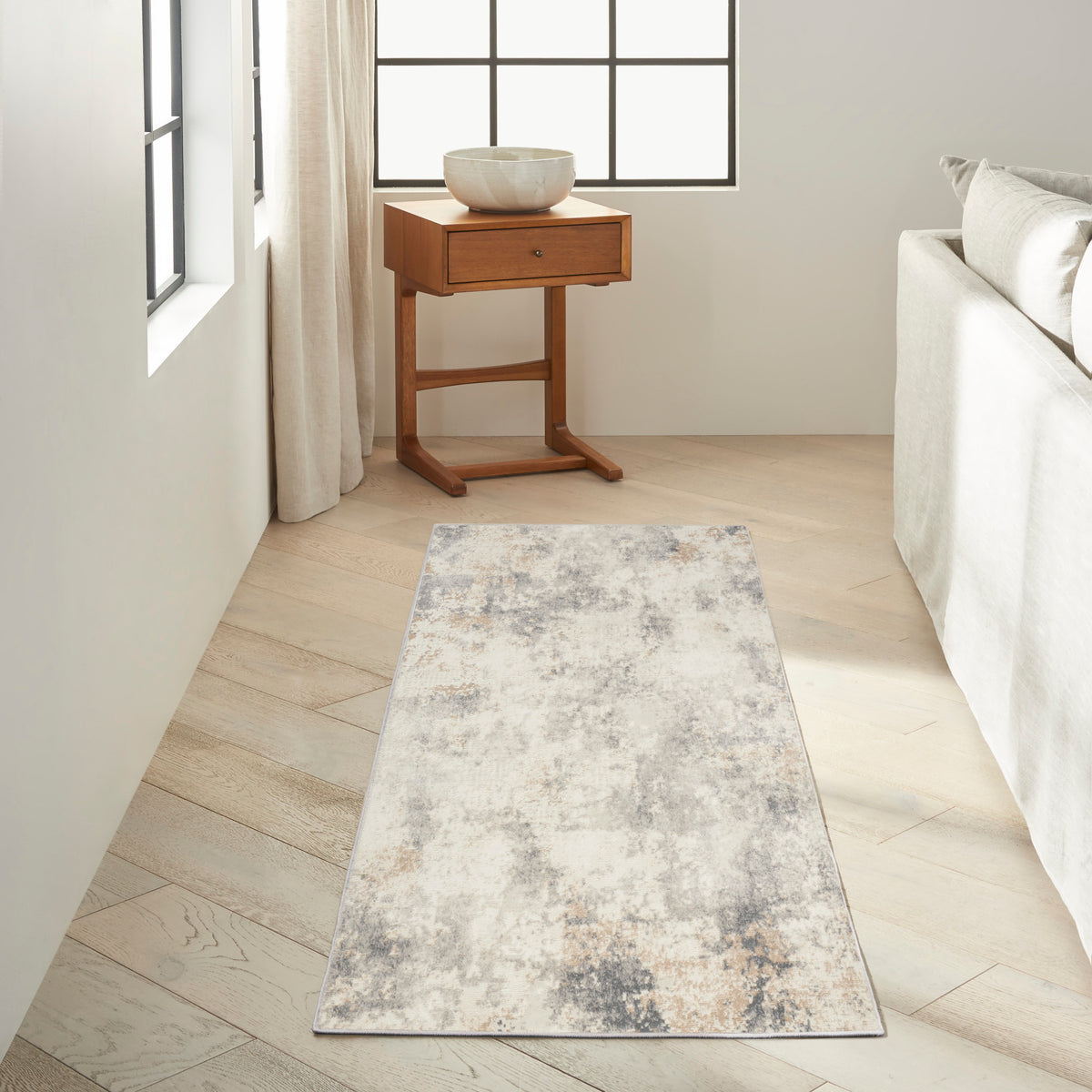 CK005 Enchanting ECH07 Ivory Grey Rug