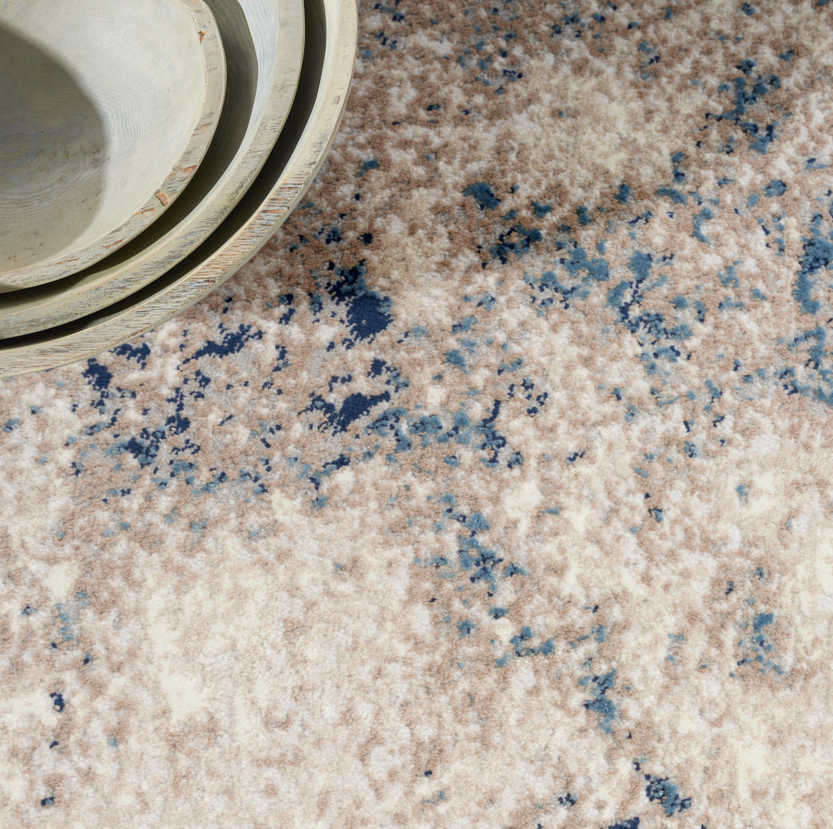 CK022 Infinity IFN05 Ivory Grey Blue Rug