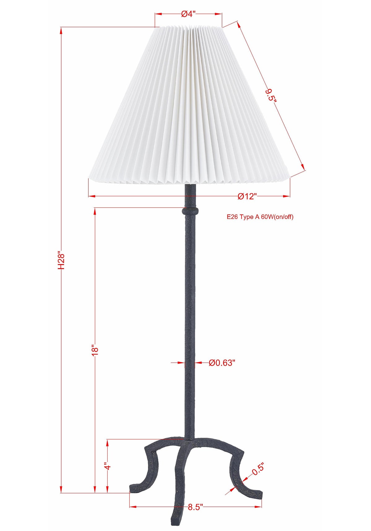 Sidney Buffet Lamp