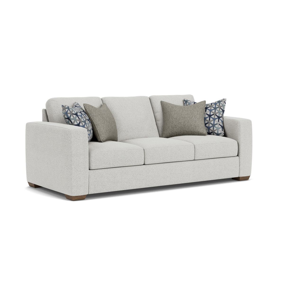 Collins Fabric Three-Cushion Sofa