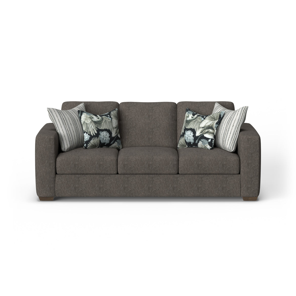 Collins Fabric Three-Cushion Sofa