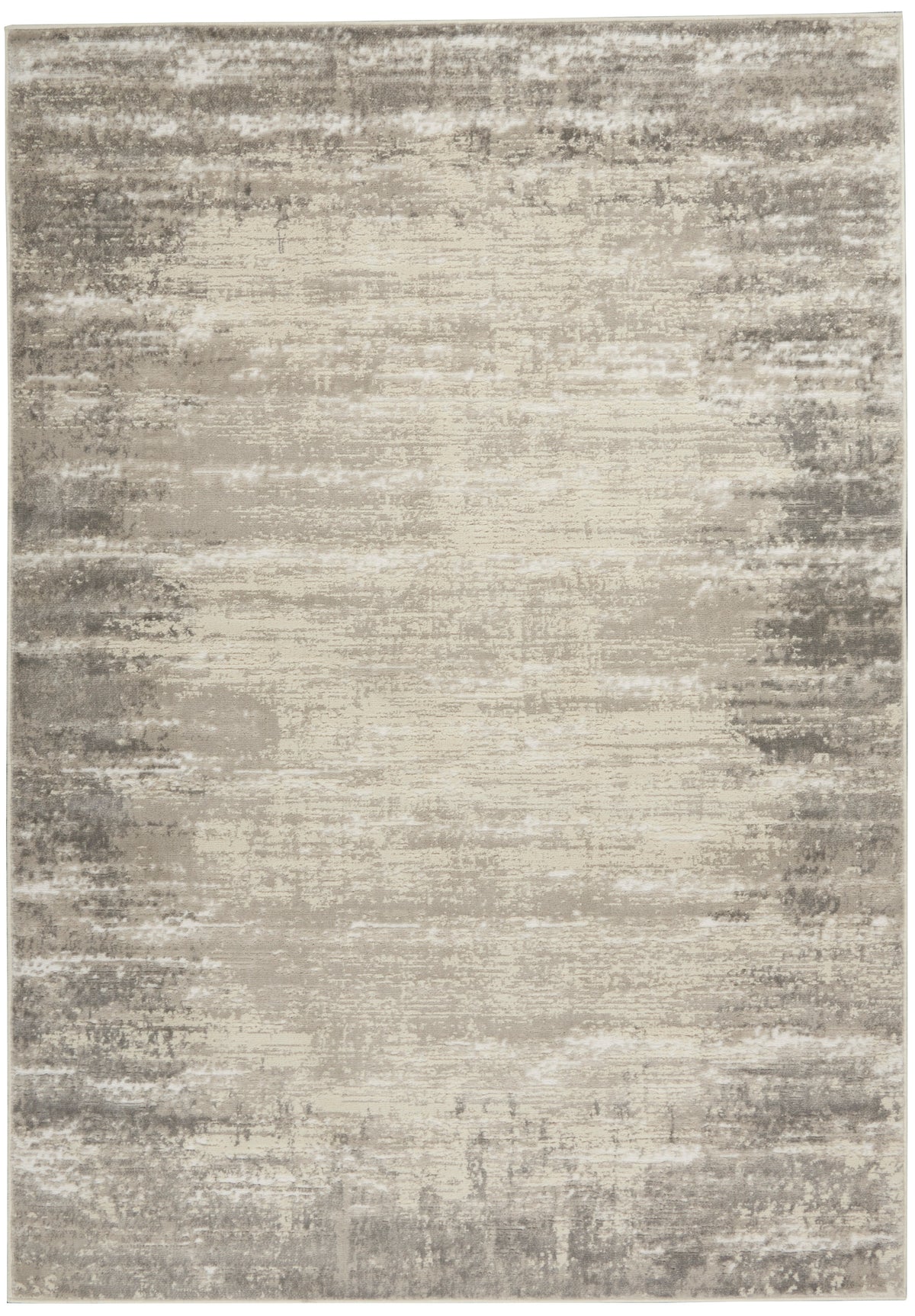 Cyrus CYR04 Ivory Grey Rug