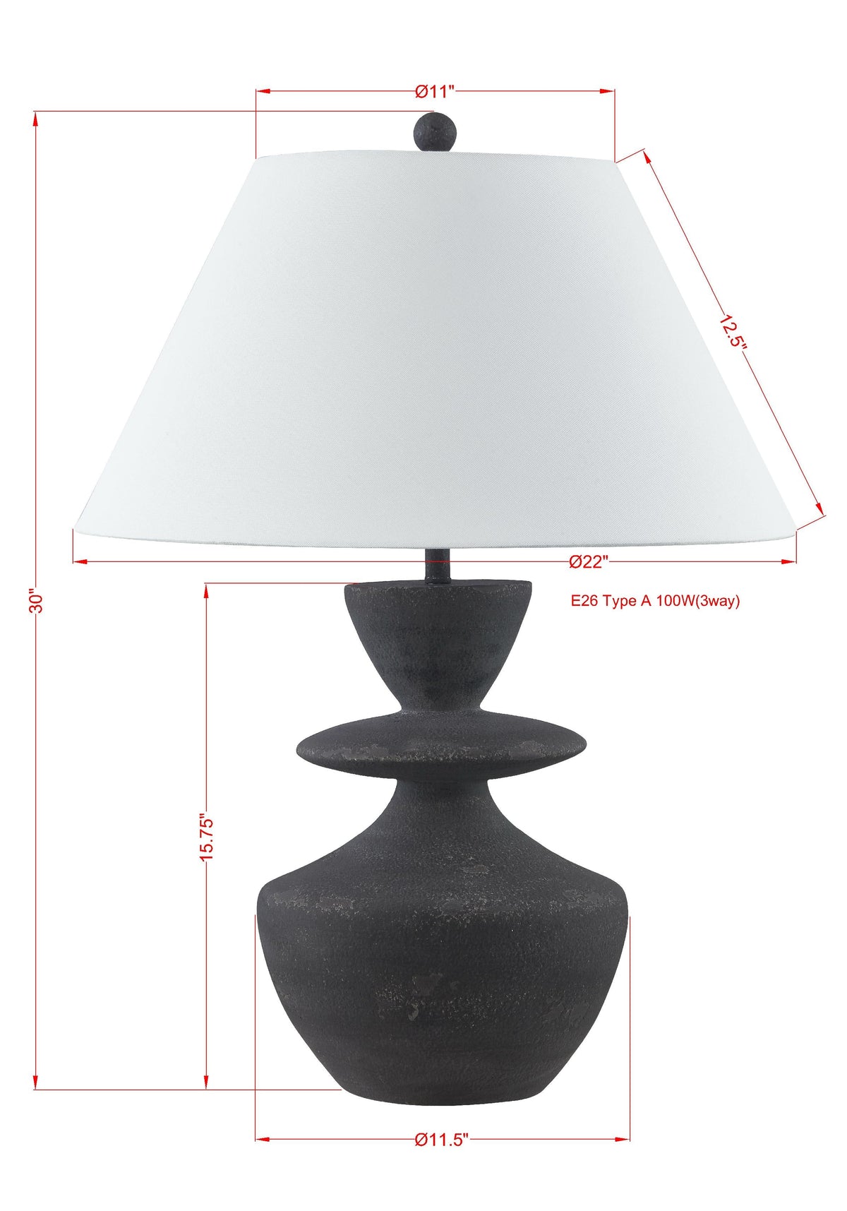 Bale Table Lamp