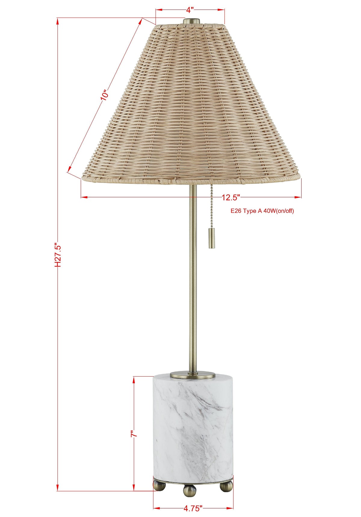 Judith Buffet Lamp