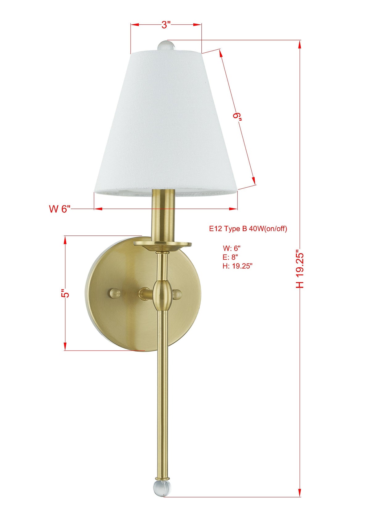 York Sconce