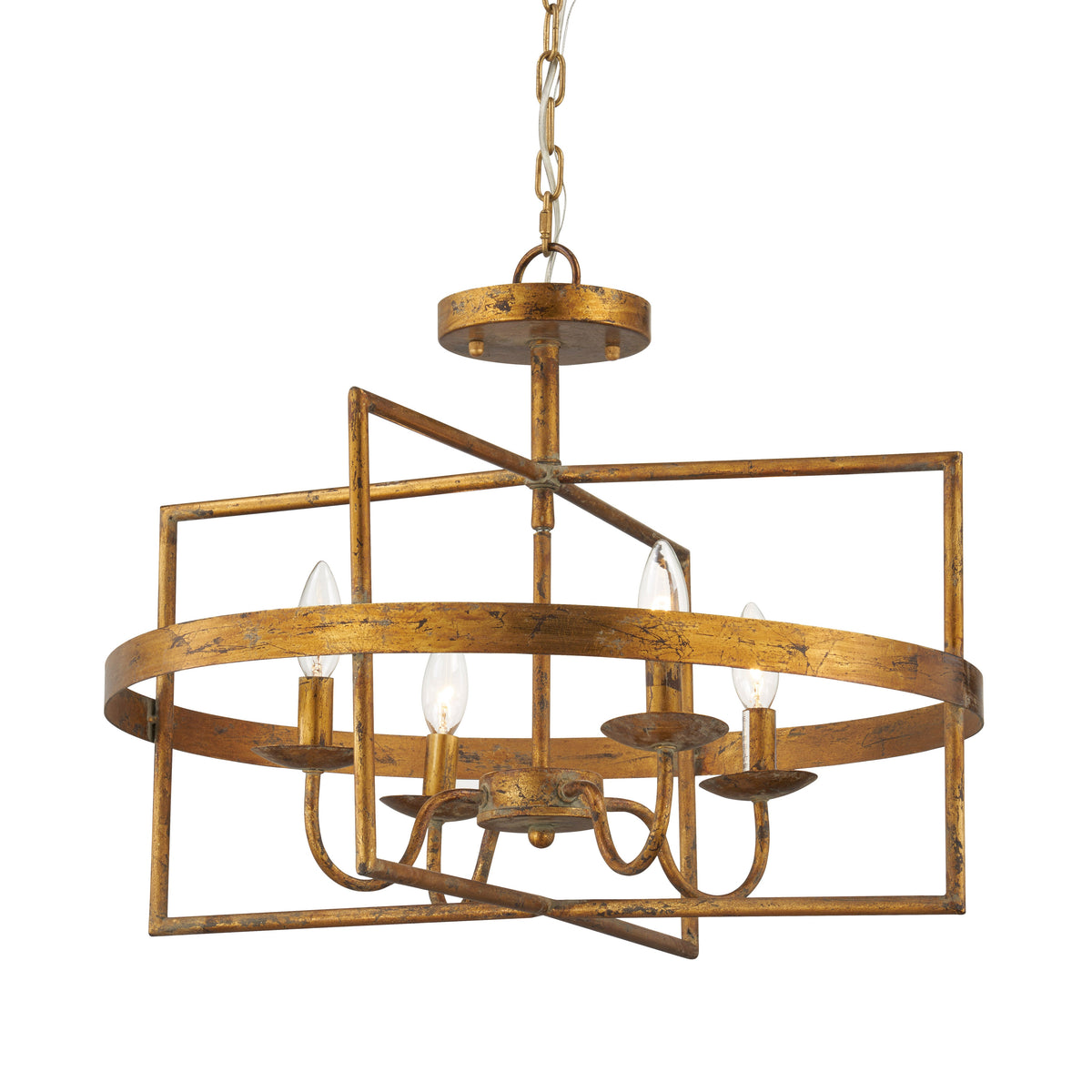Cleo Semi-Flush/Convertible