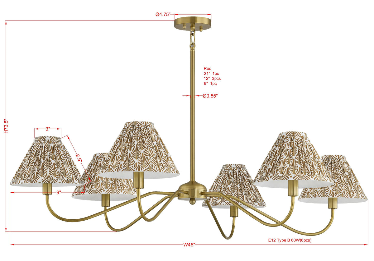 Baldwin Chandelier