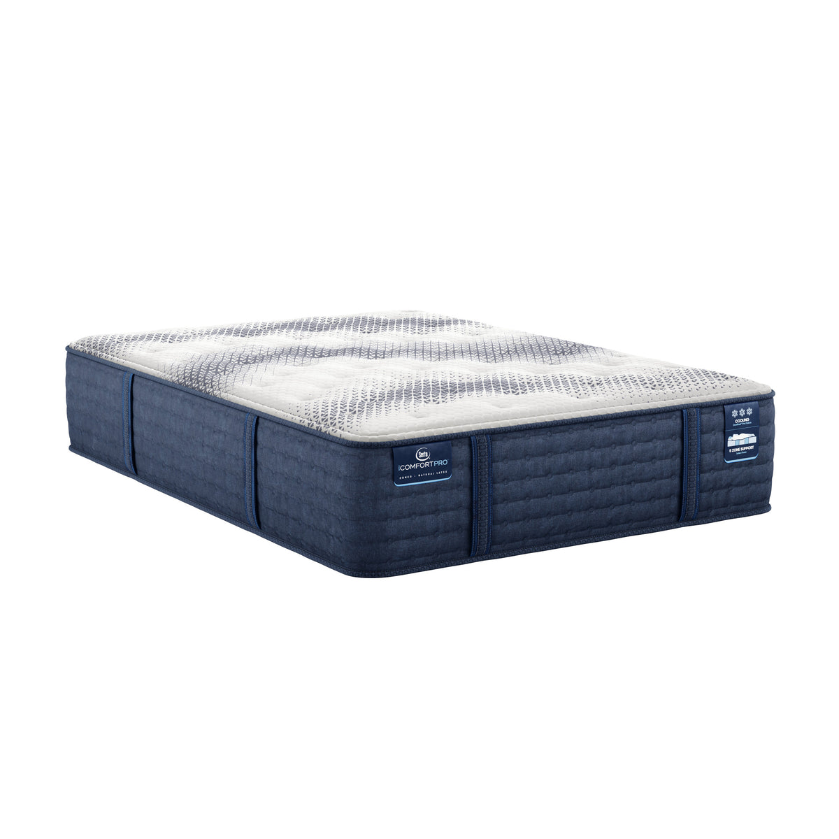 iComfortPro Canterbury 15" Latex Foam Plush Mattress