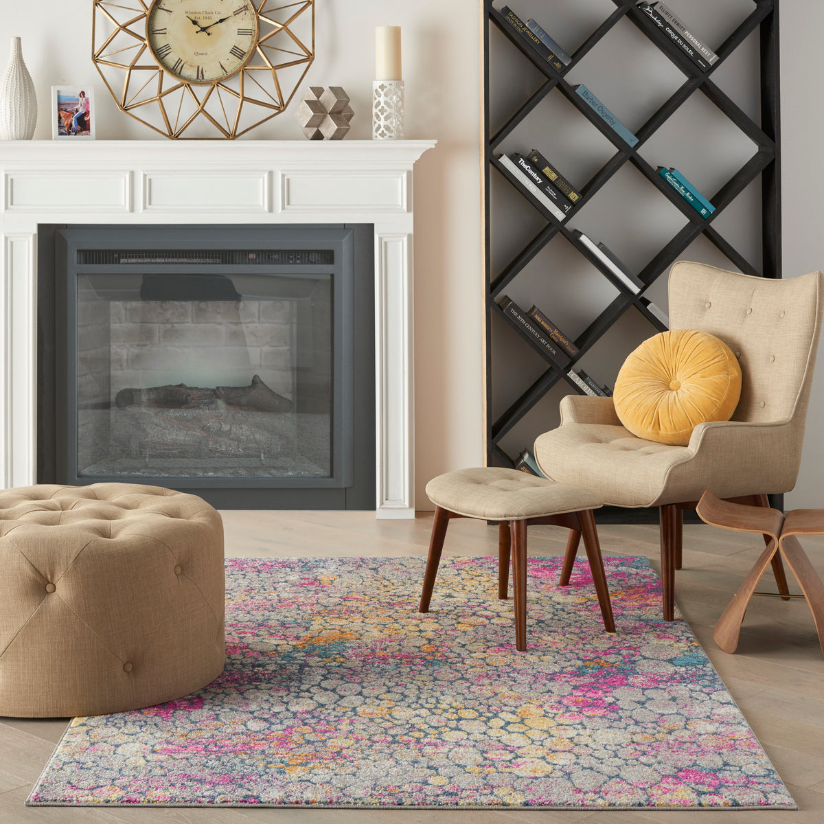 Passion PSN34 Yellow Multicolor Rug