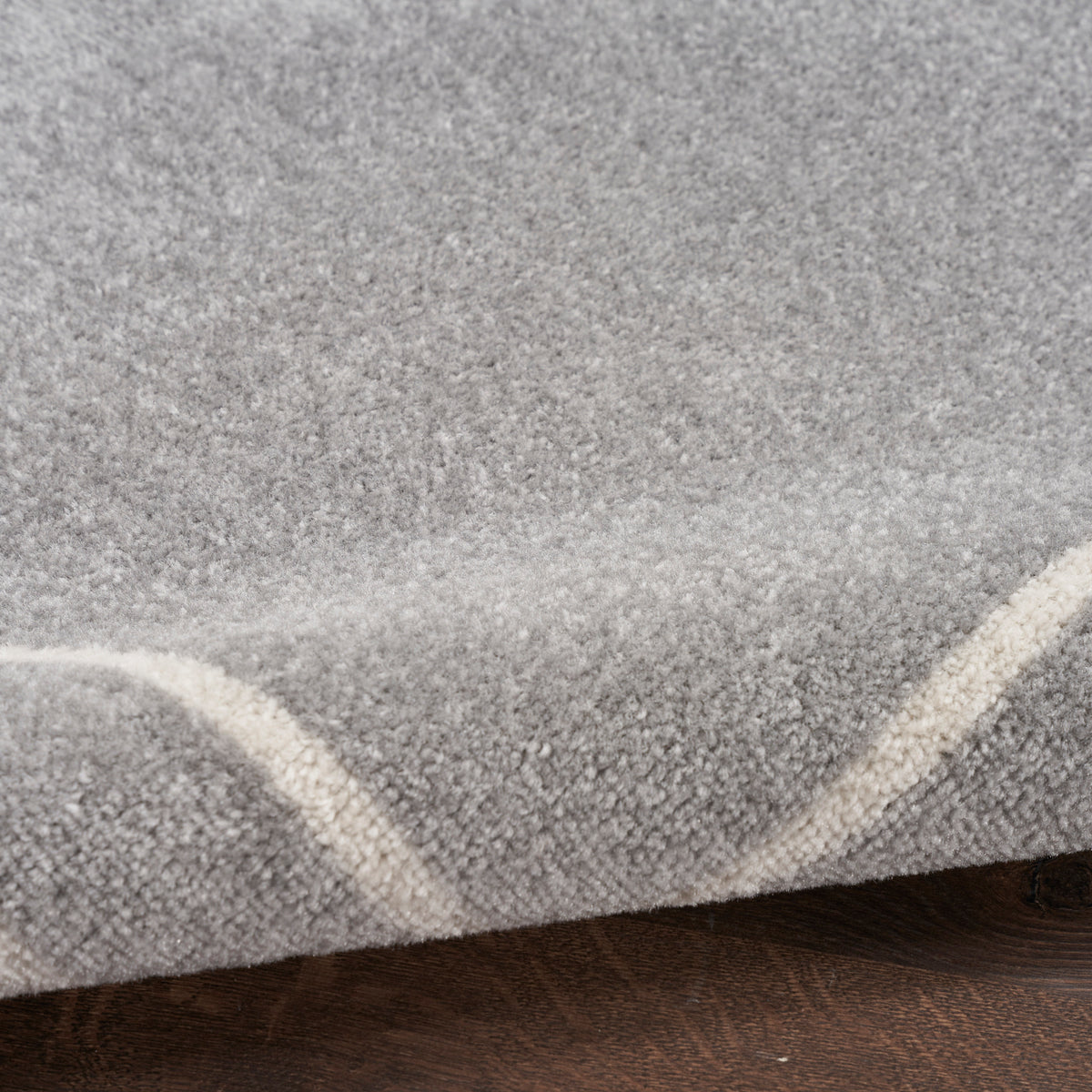 Nourison Essentials NRE02 Grey Ivory Rug