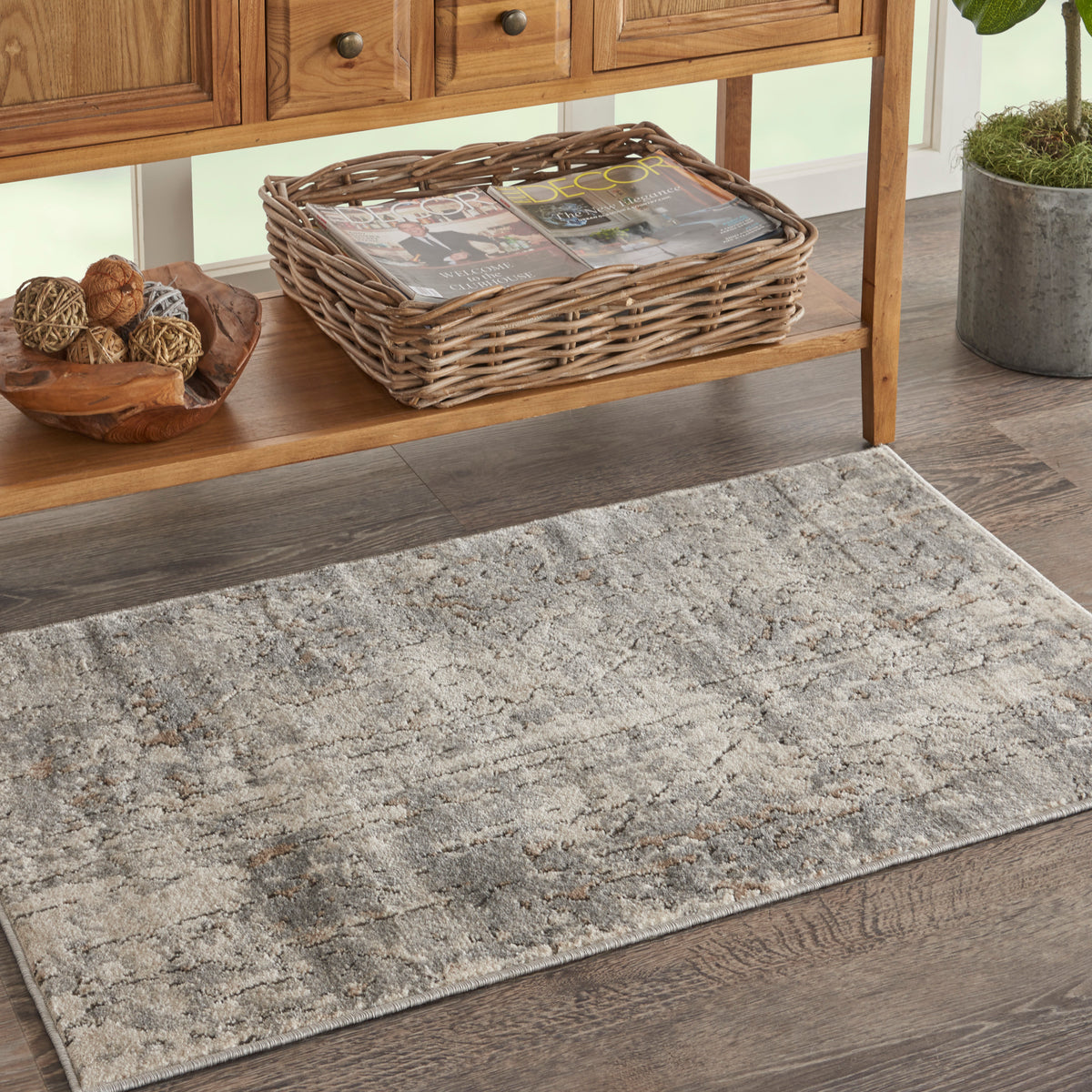Quarry QUA03 Beige Grey Rug