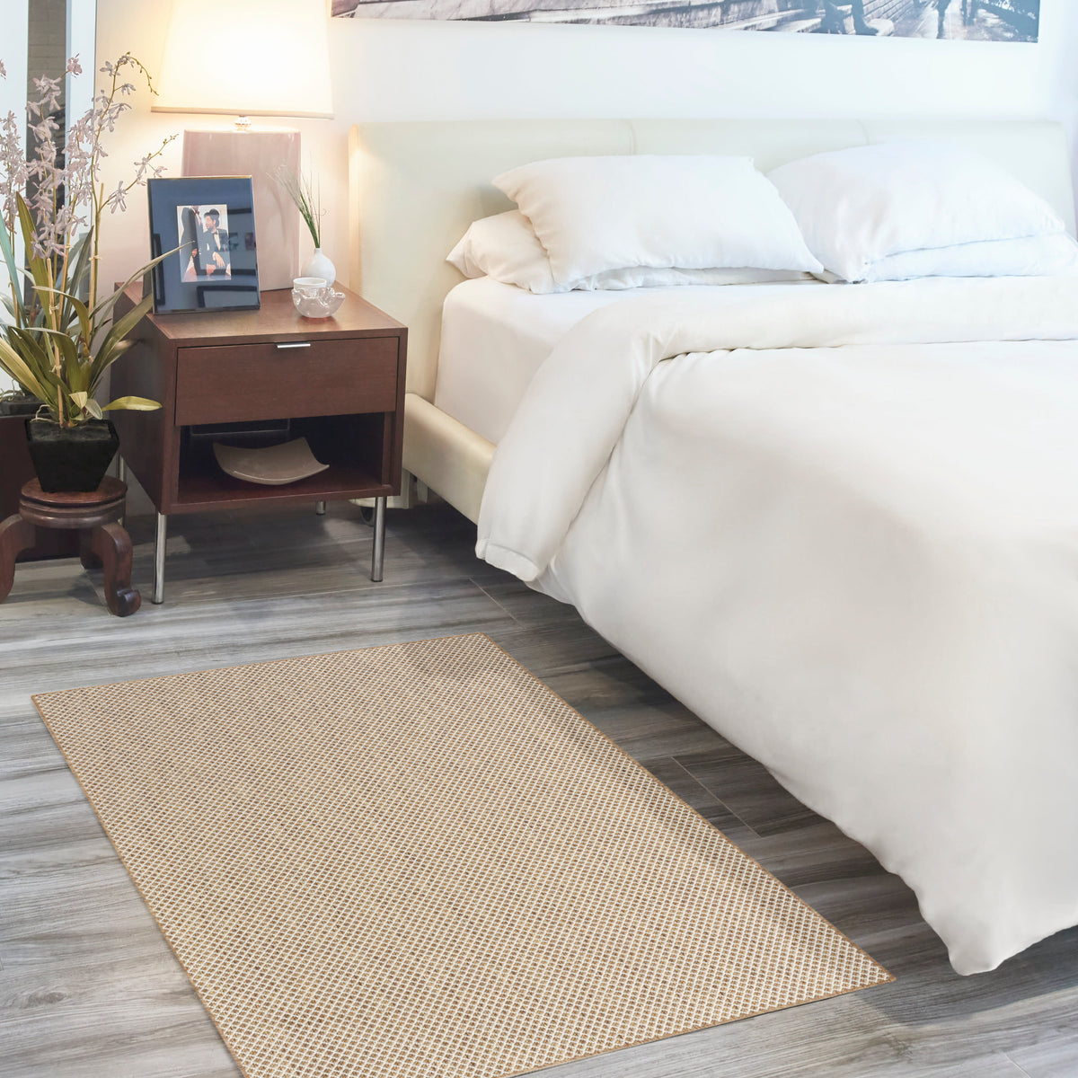 Courtyard COU01 Jute Ivory Rug