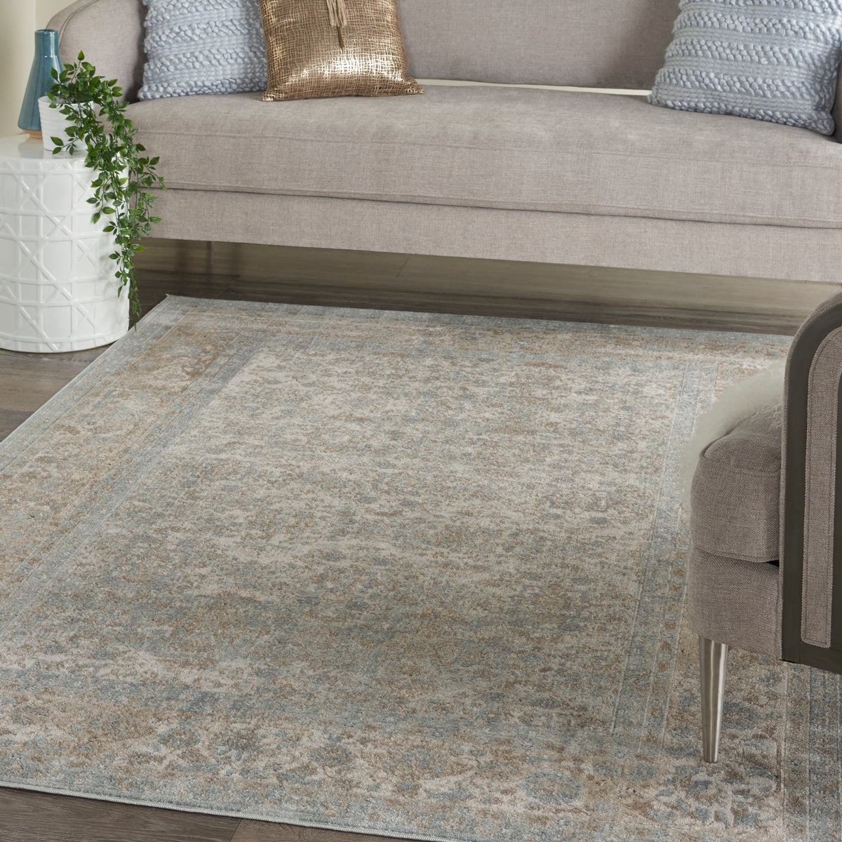Malta MAI09 Slate Rug