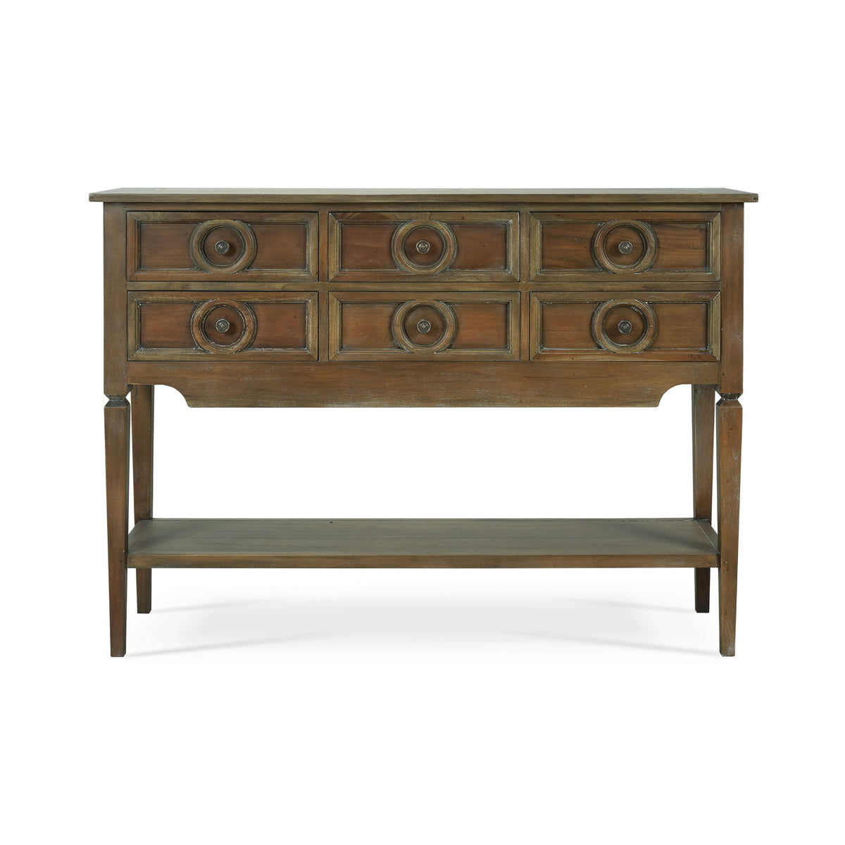 Orleans Console Table in Straw Wash