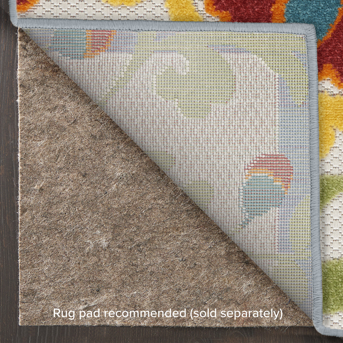 Aloha ALH17 Ivory Multicolor Rug