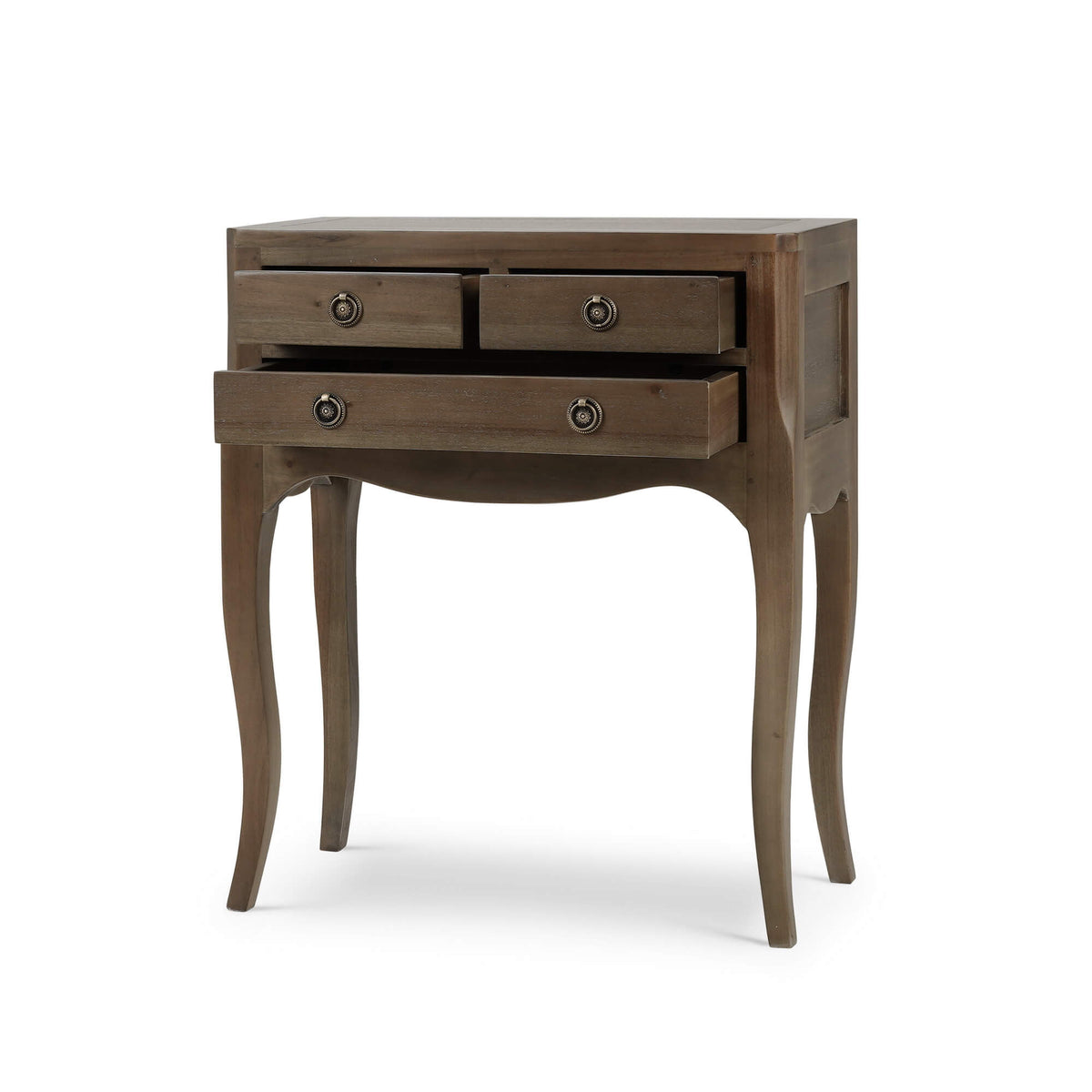 Chardonnay Side Table in Straw Wash