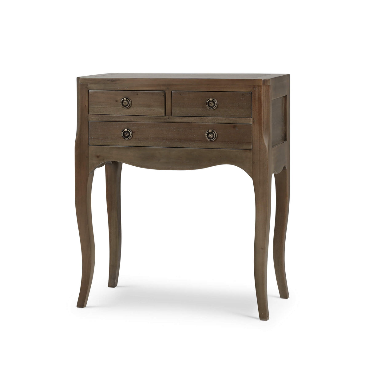 Chardonnay Side Table in Straw Wash