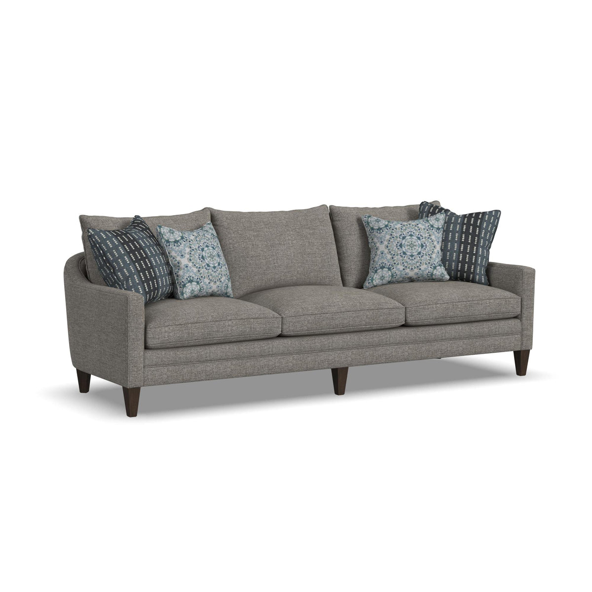 Eleanora Fabric Large Three-Cushion Sofa