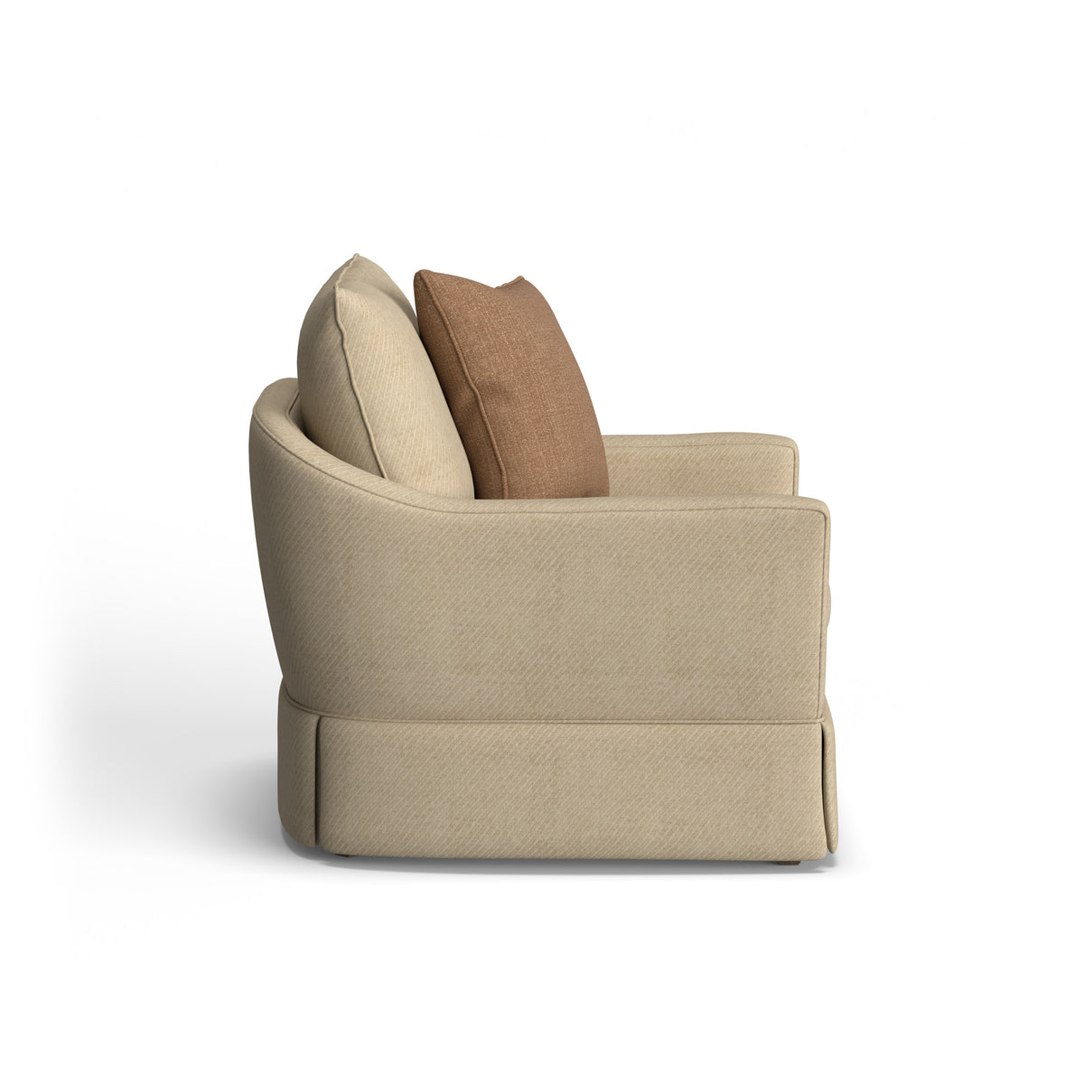 Eleanora Fabric Skirted Chair