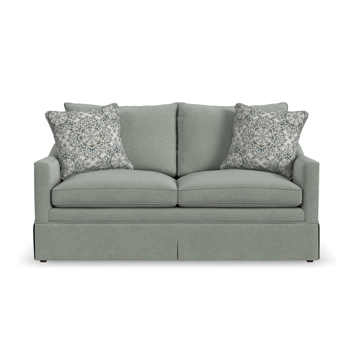 Eleanora Fabric Skirted Loveseat