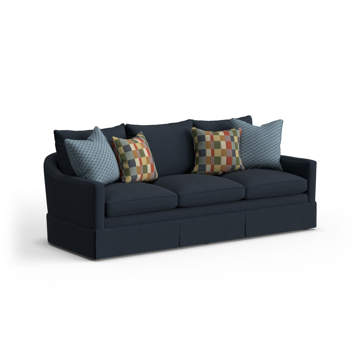 Eleanora Fabric Skirted Sofa