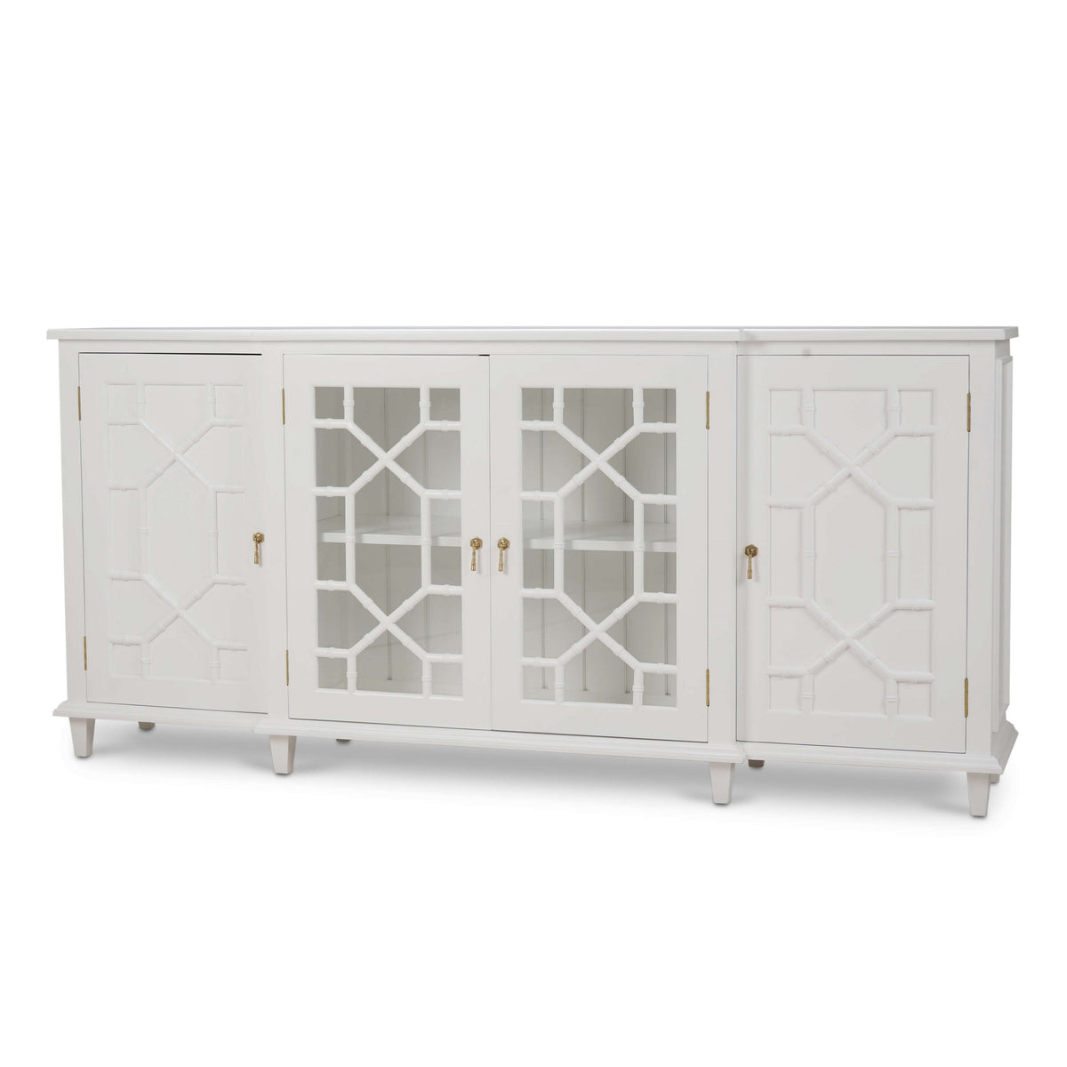Grosvenor Credenza in True White