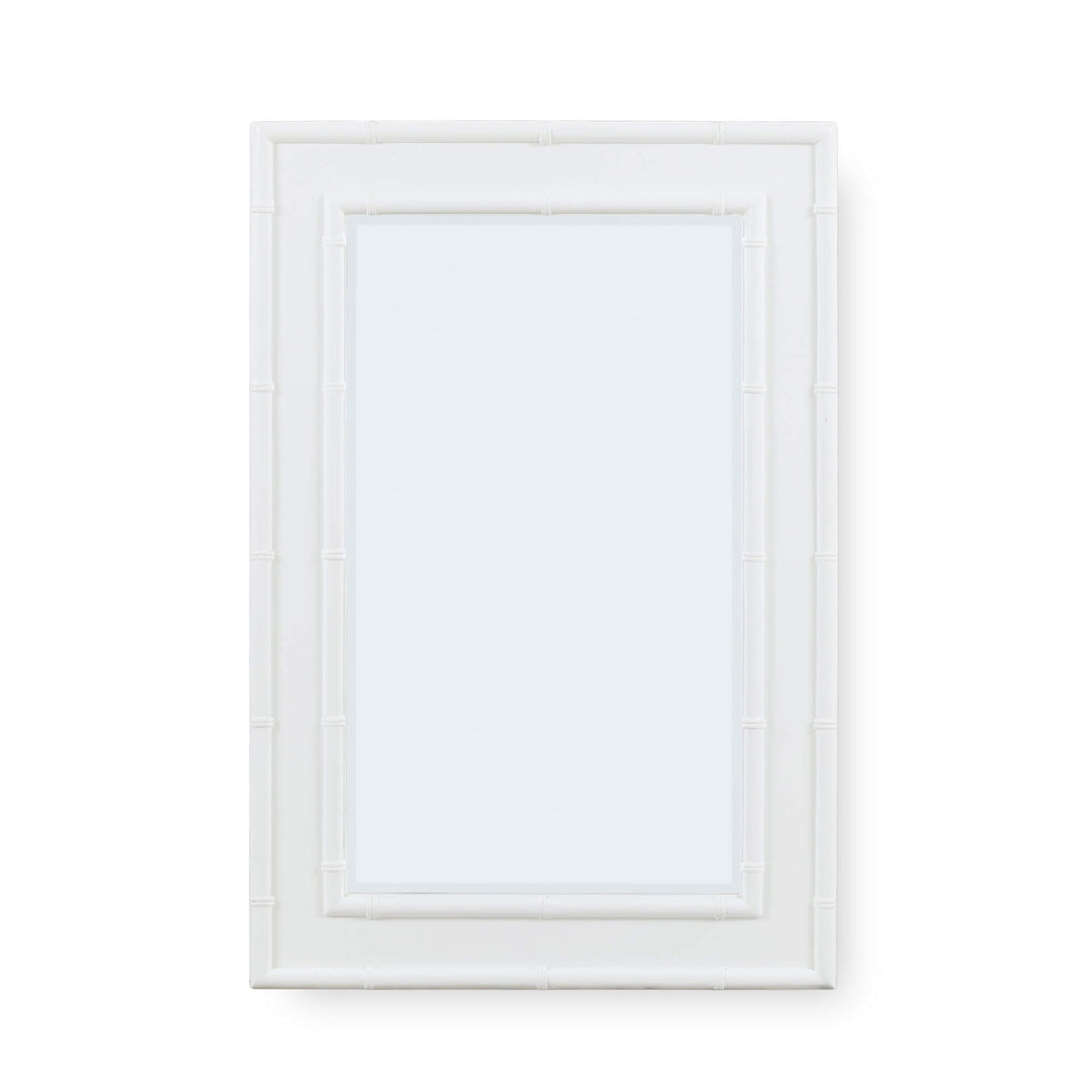 Chelsea Rectangular Mirror in Architectural White