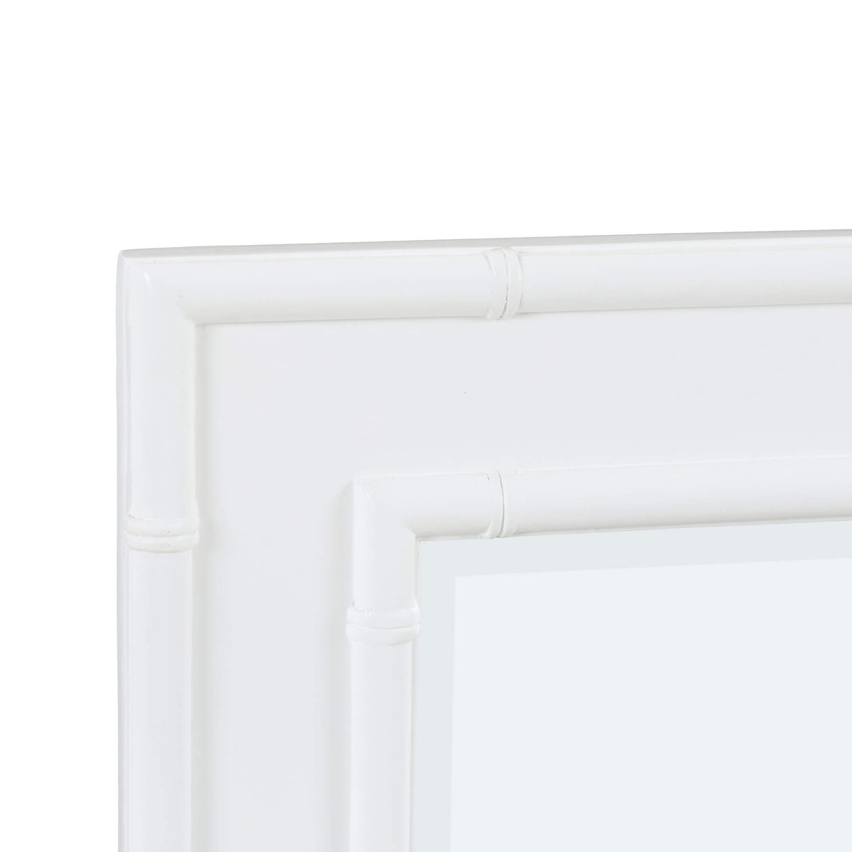 Chelsea Rectangular Mirror in Architectural White