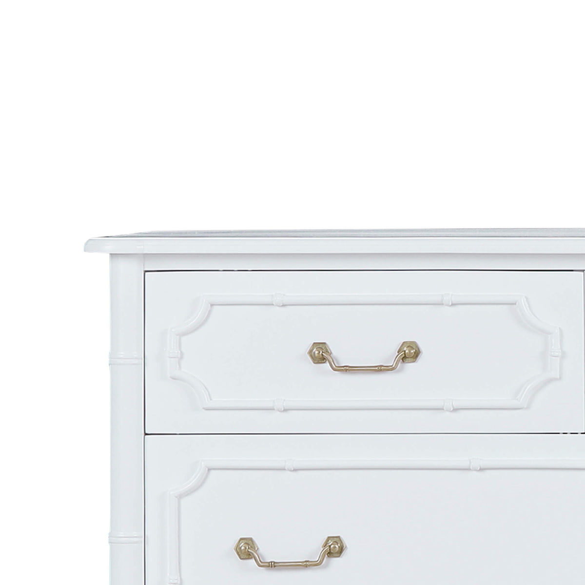 Chelsea Large 9 Drawer Dresser in Architectural White