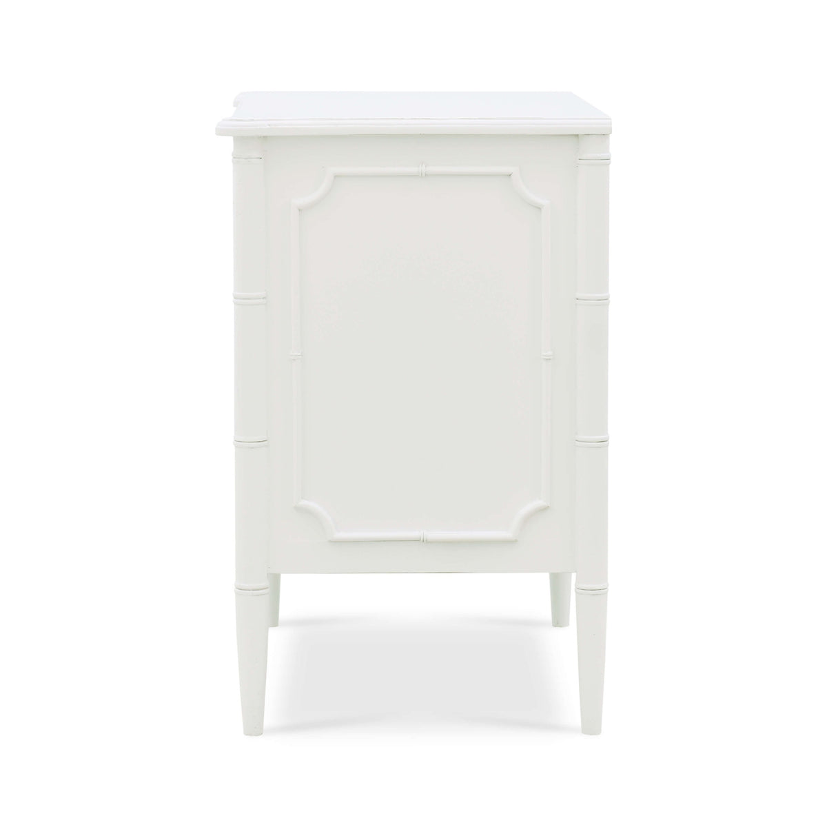 Chelsea 3 Drawer Bedside Table in Architectural White