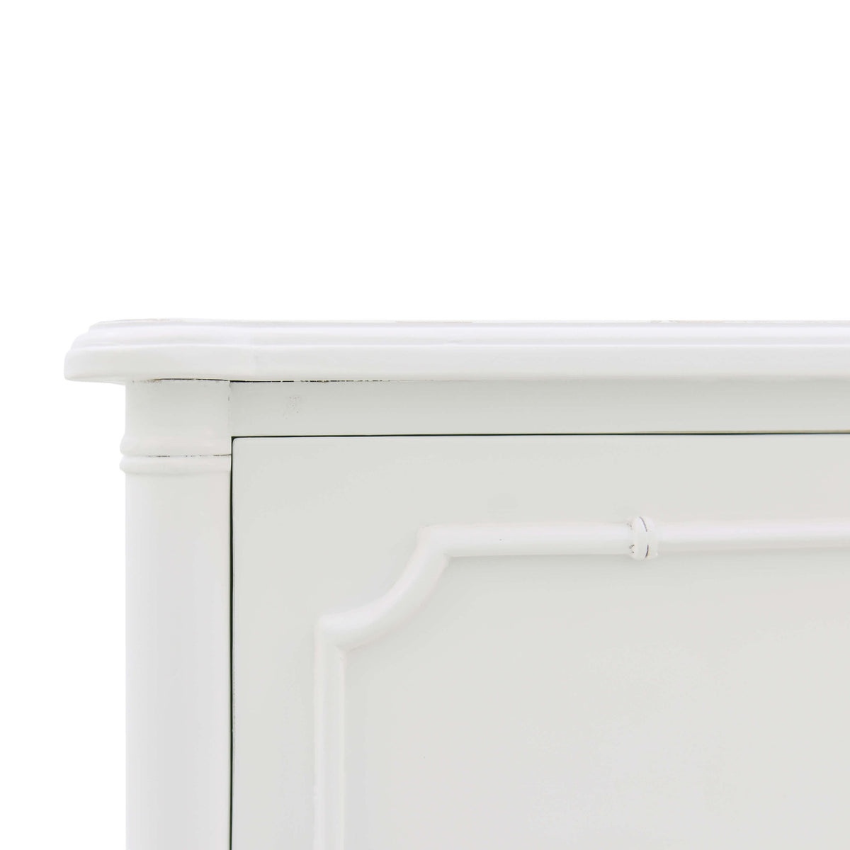 Chelsea 3 Drawer Bedside Table in Architectural White
