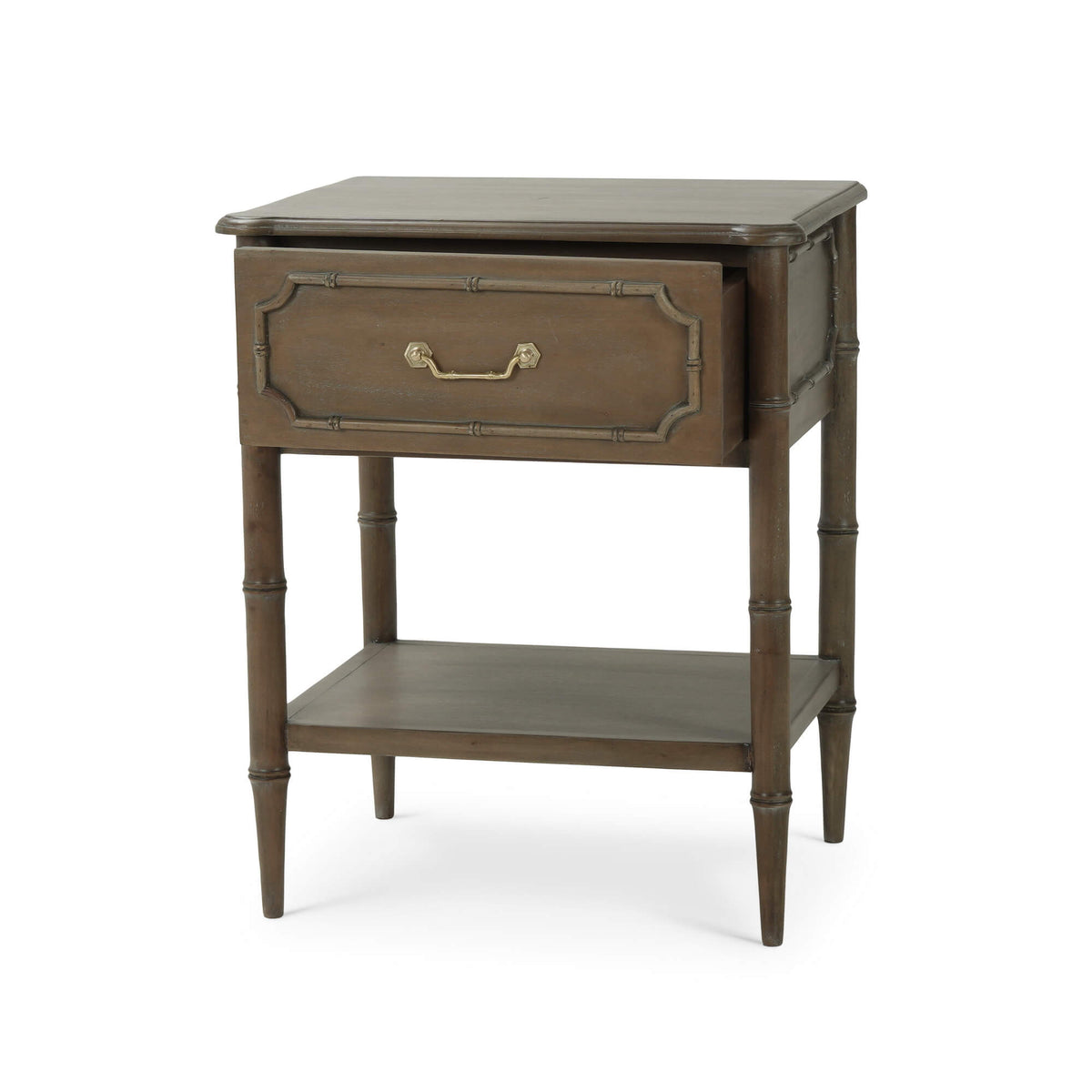 Chelsea End Table in Straw Wash