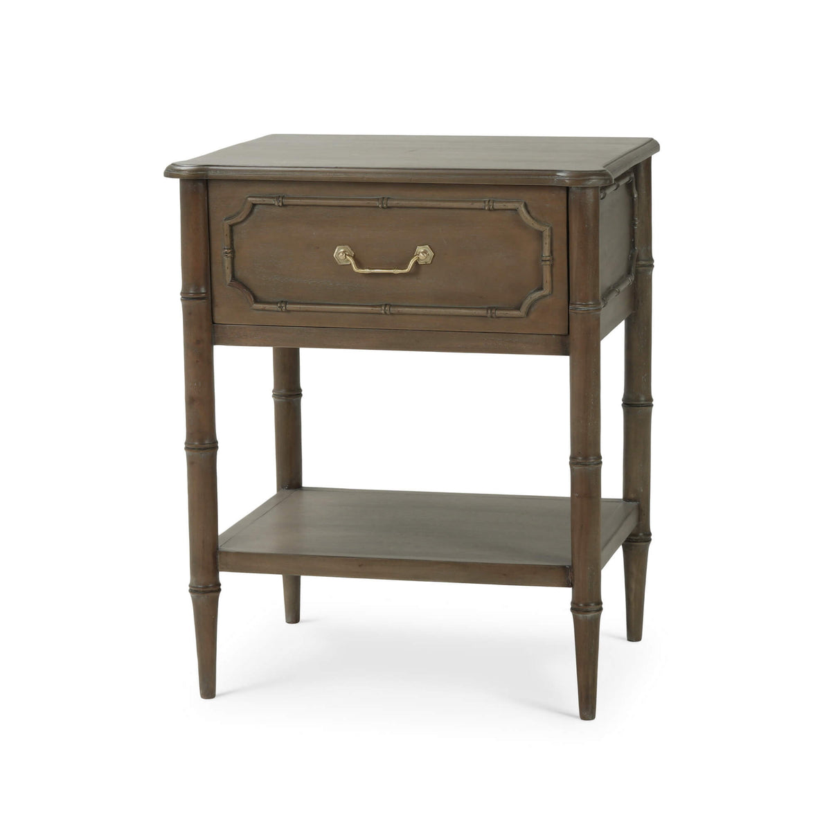 Chelsea End Table in Straw Wash