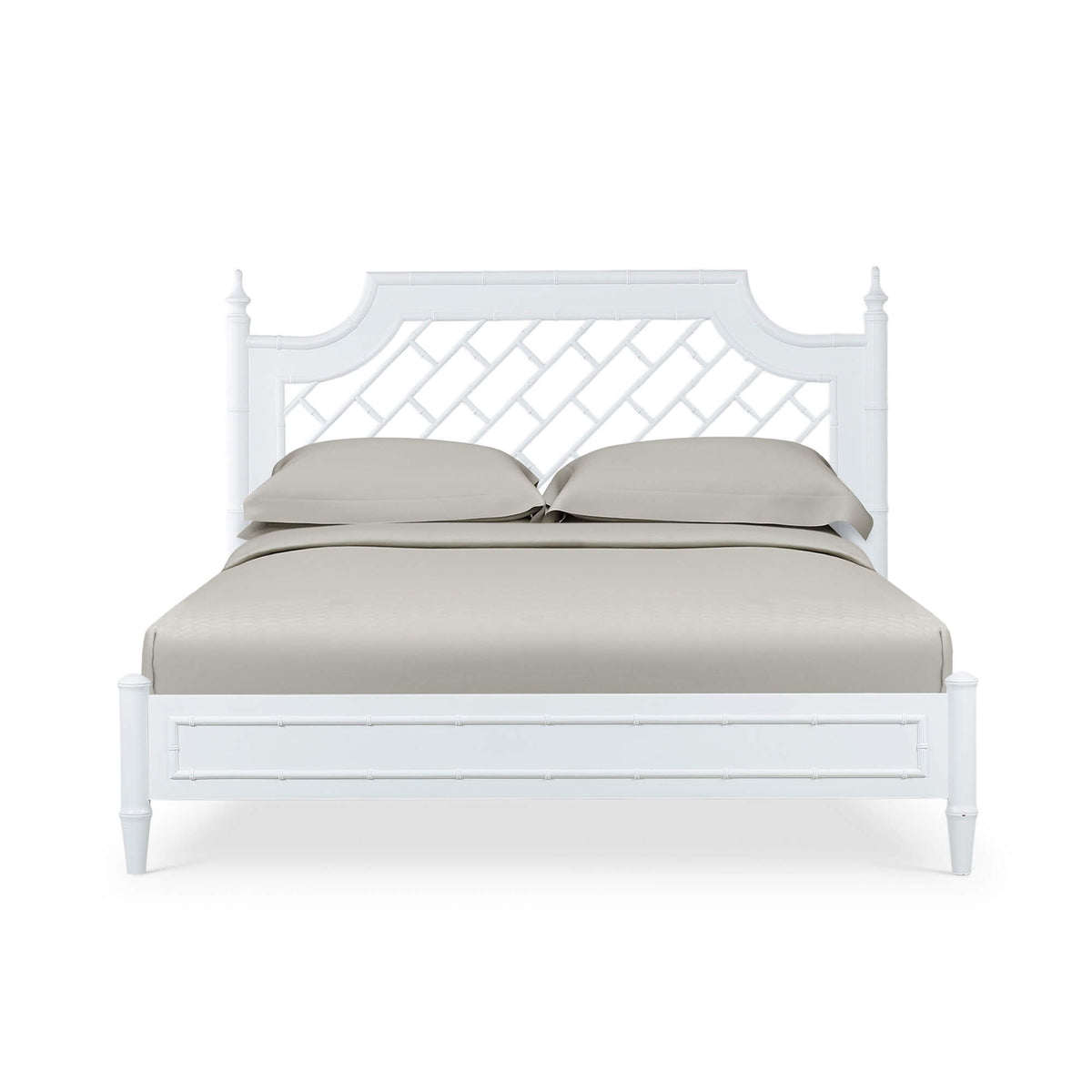Chelsea Bed King in Architectural White