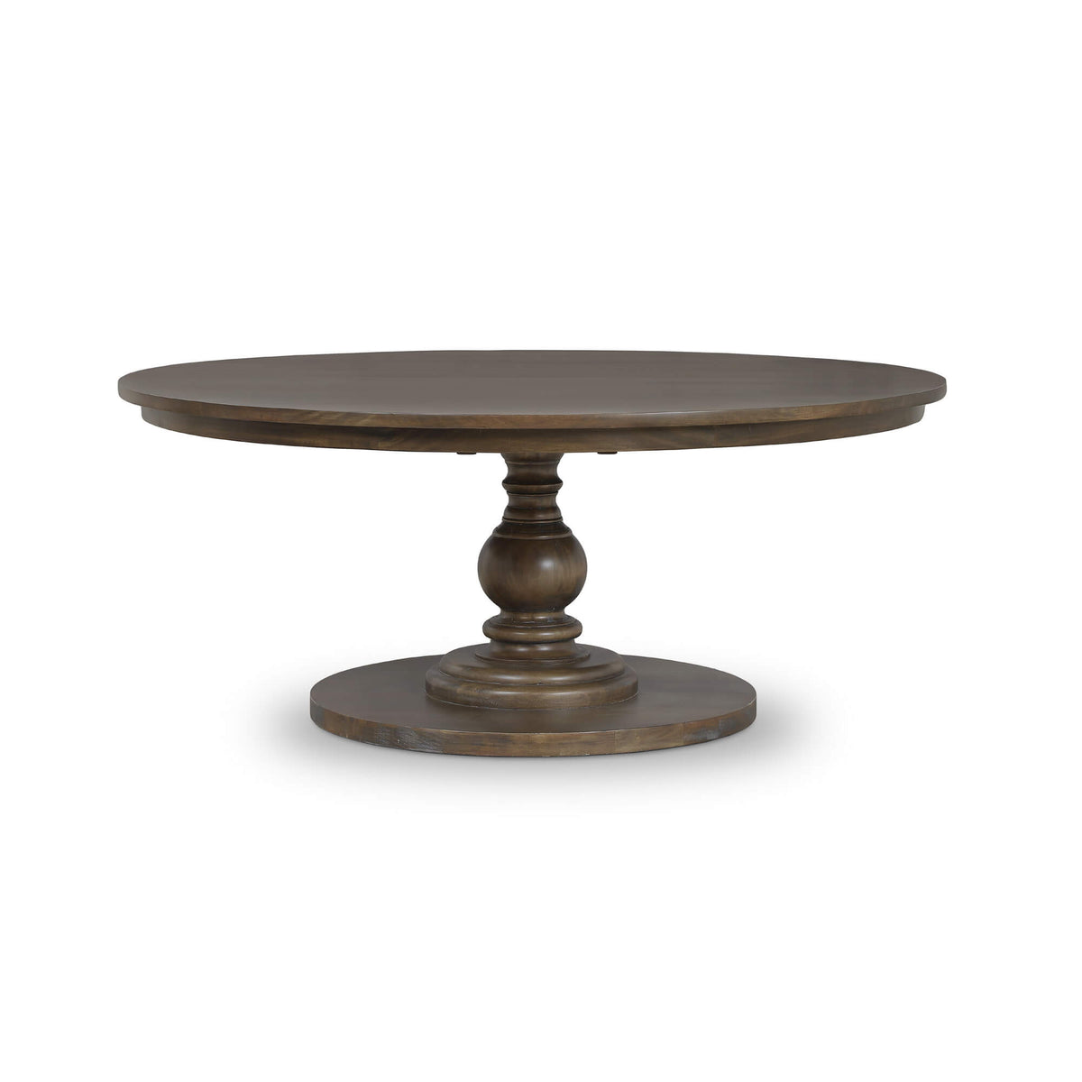 Goucho Round Dining Table 72'' in Straw Wash