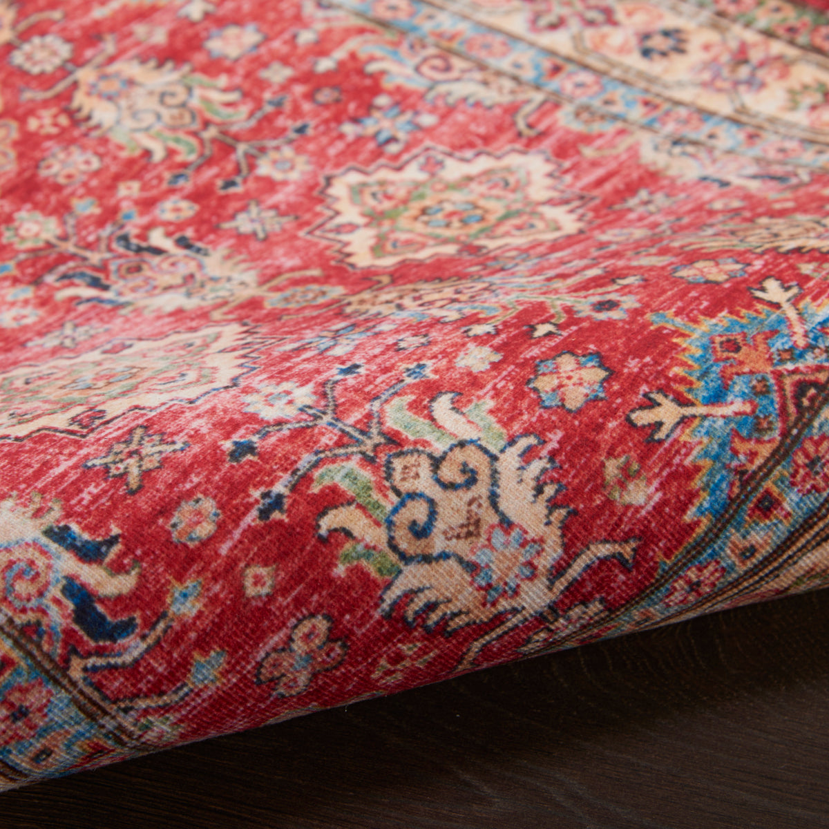 Fulton FUL01 Red Rug
