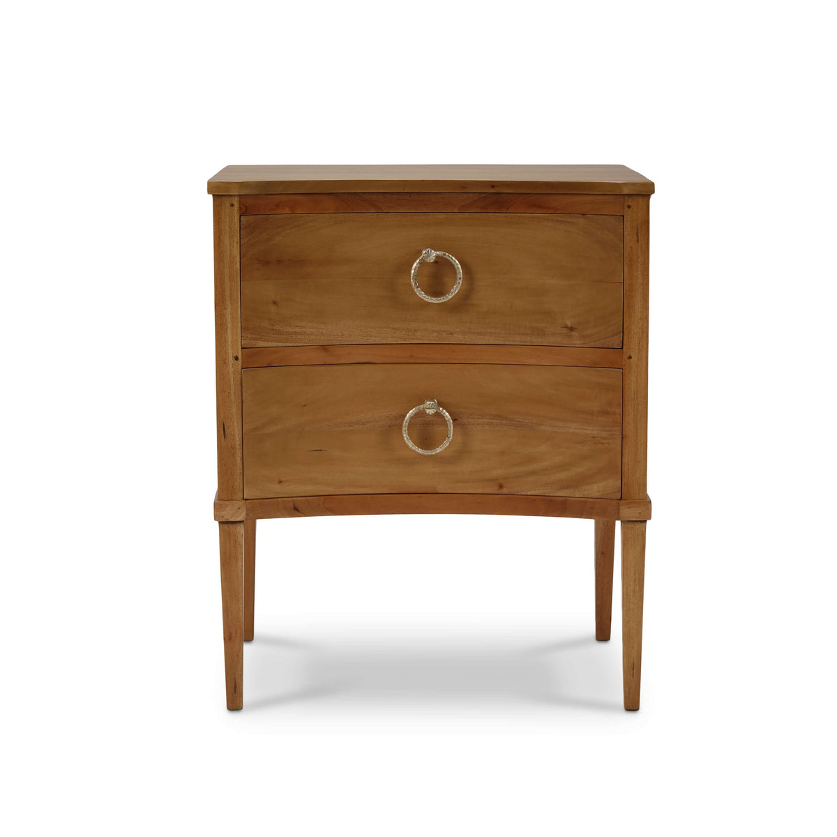 Bow Nightstand in Antique French Oak