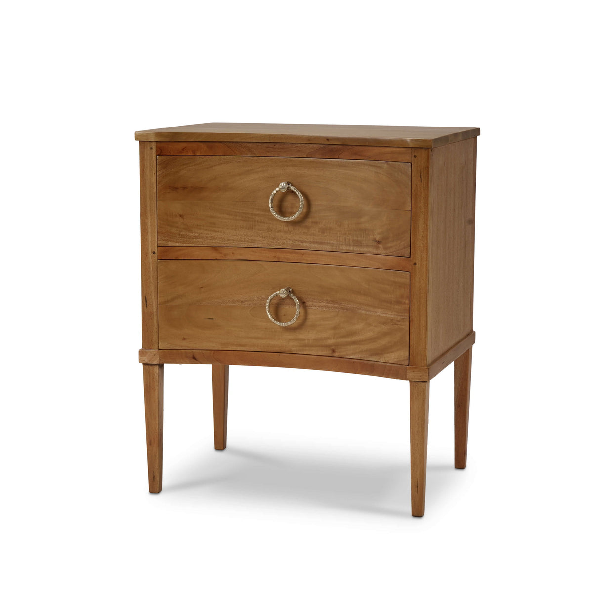 Bow Nightstand in Antique French Oak