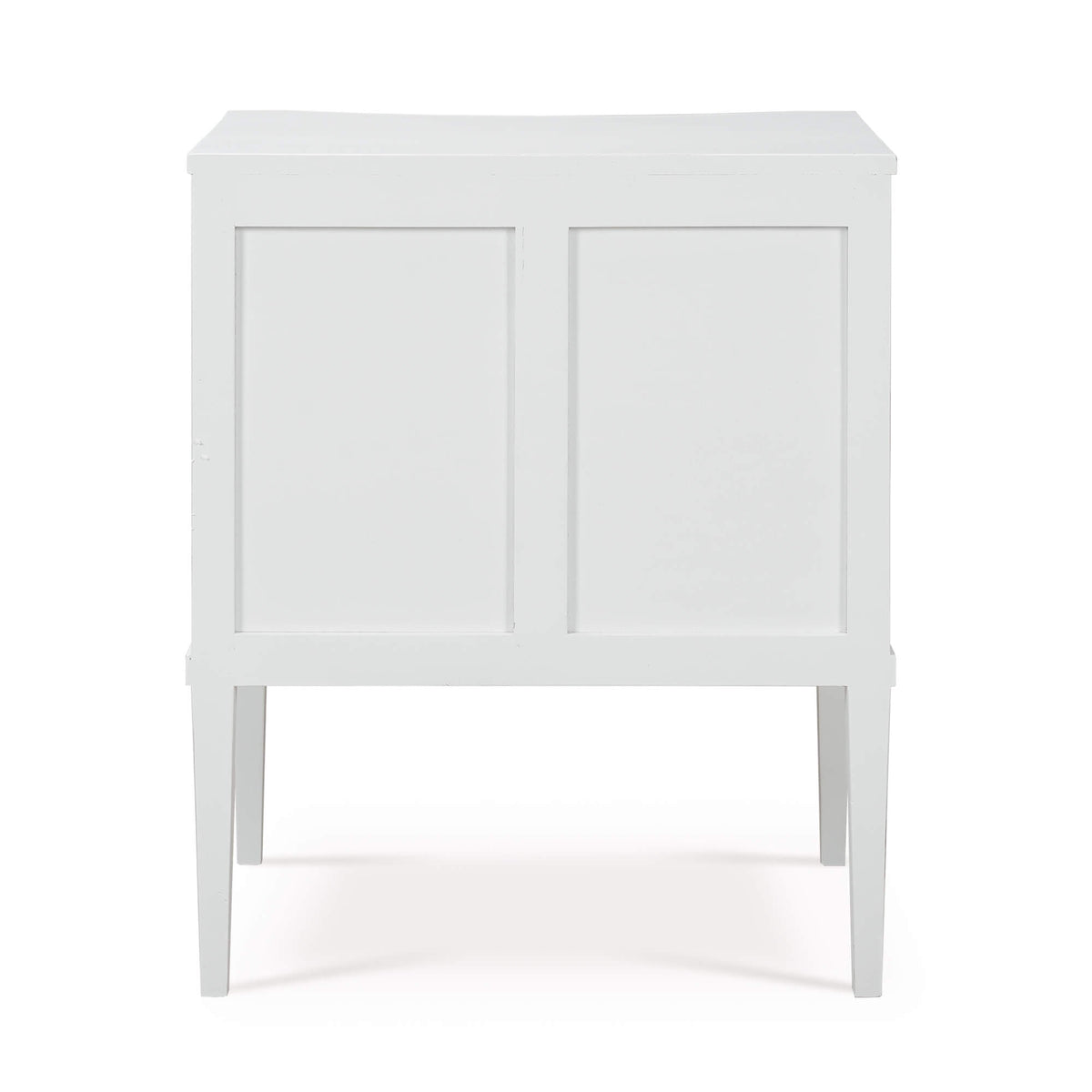 Bow Nightstand in Architectural White