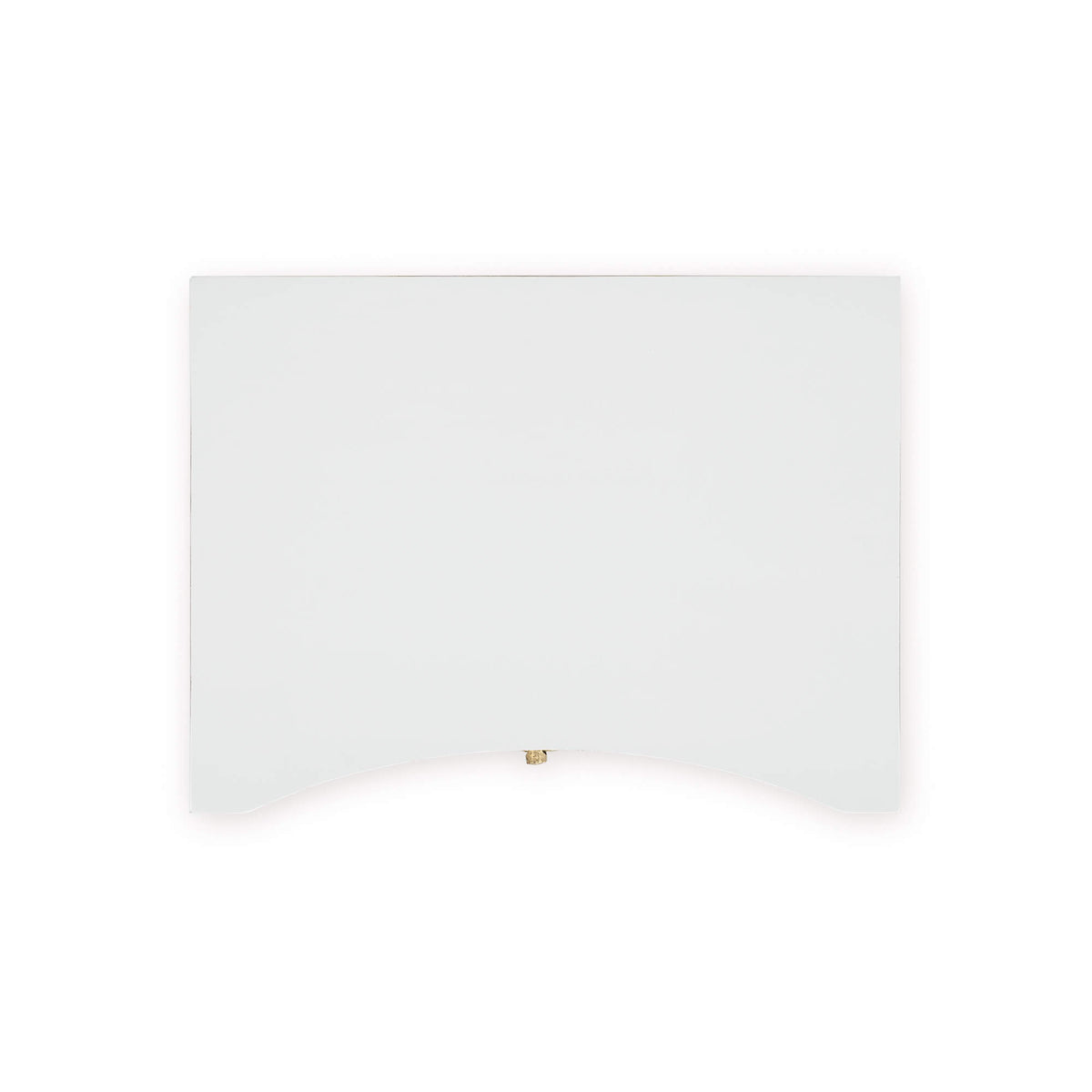 Bow Nightstand in Architectural White