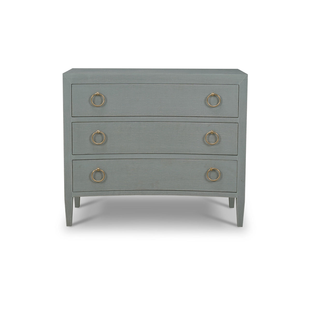 Mornington Linen Wrapped 3 Drawer Dresser in Linen Pale Blue
