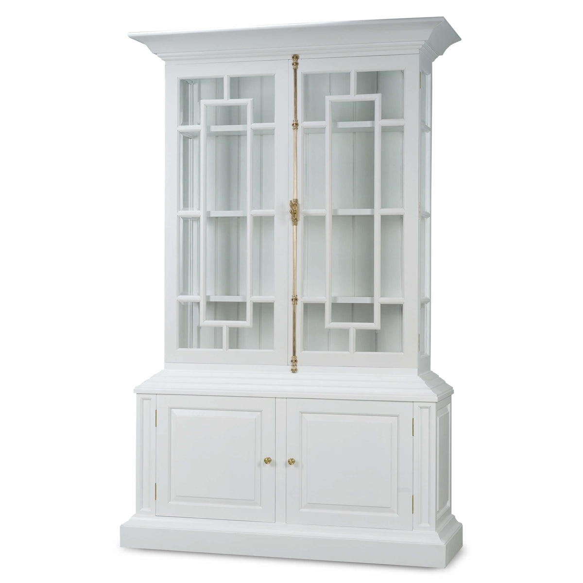 Bruges Display Cabinet in True White