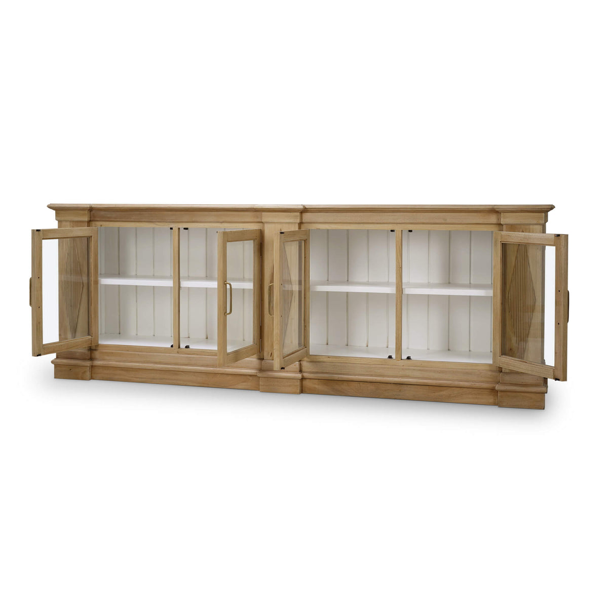Narbonne Sideboard in Fruitwood w/ True White Interior