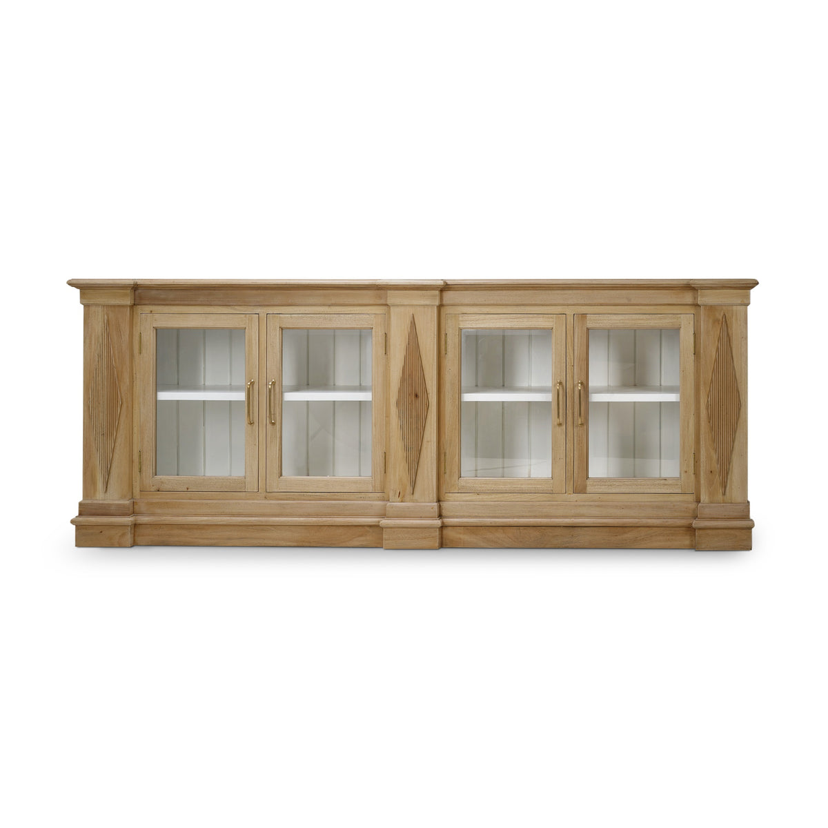 Narbonne Sideboard in Fruitwood w/ True White Interior
