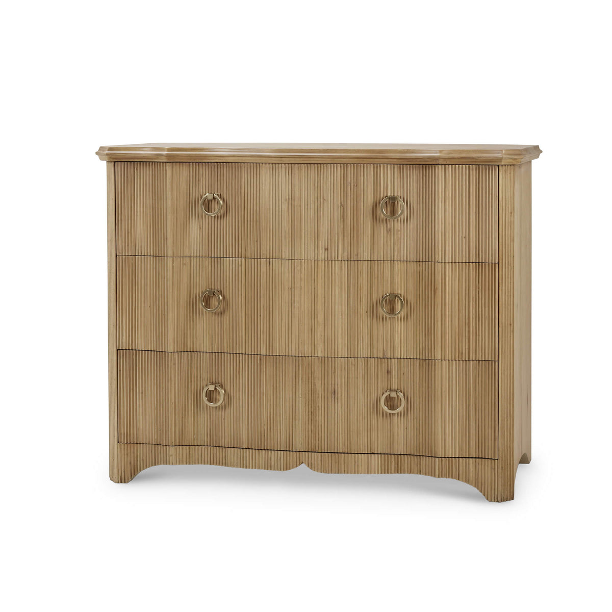 Brighton 3 Drawer Dresser in Fruitwood